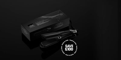 NEW GHD CHRONOS MAX BEST WIDE PLATE HAIR STRAIGHTENER (43MM PLATE) BLACK
