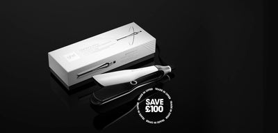 NEW GHD CHRONOS MAX BEST WIDE PLATE HAIR STRAIGHTENER (43MM PLATE) WHITE