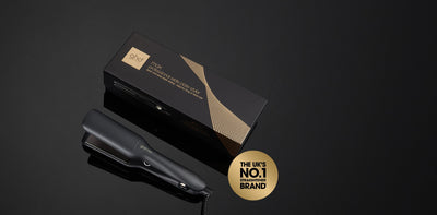 GHD MAX WIDE PLATE HAIR STRAIGHTENER (42MM PLATE) BLACK