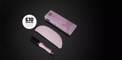 NEW GHD DUET BLOWDRY HAIR DRYER BRUSH IN PINK SORBET